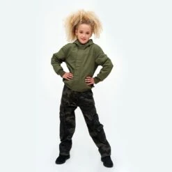 Brandit Kids Windbreaker Front Zip Olive -Brandit || Mil-Tec || Condor Sales Brandit Kids Windbreaker Front Zip Olive 4 1200x1200