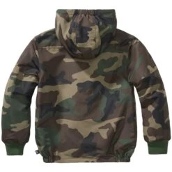 Brandit || Mil-Tec || Condor Sales -Brandit || Mil-Tec || Condor Sales Brandit Kids Windbreaker Front ZipWoodland 2 1200x1200
