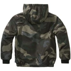 Brandit || Mil-Tec || Condor Sales -Brandit || Mil-Tec || Condor Sales Brandit Kids Windbreaker Front Zip DarkCamo 2 1200x1200