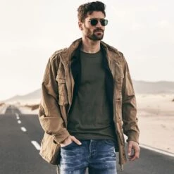 Brandit M-65 Giant Jacket Camel -Brandit || Mil-Tec || Condor Sales Brandit M 65 Giant Jacket Camel 1 LS 1200x1200