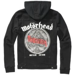 Brandit Motörhead Cradock Denimjacket Black/Black -Brandit || Mil-Tec || Condor Sales Brandit Motorhead Cradock Denim Jacket Black Black 2 2