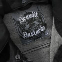 Brandit Motörhead Cradock Denimjacket Black/Black -Brandit || Mil-Tec || Condor Sales Brandit Motorhead Cradock Denim Jacket Black Black 3 2