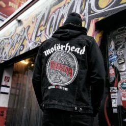 Brandit Motörhead Cradock Denimjacket Black/Black -Brandit || Mil-Tec || Condor Sales Brandit Motorhead Cradock Denim Jacket Black Black 5 2