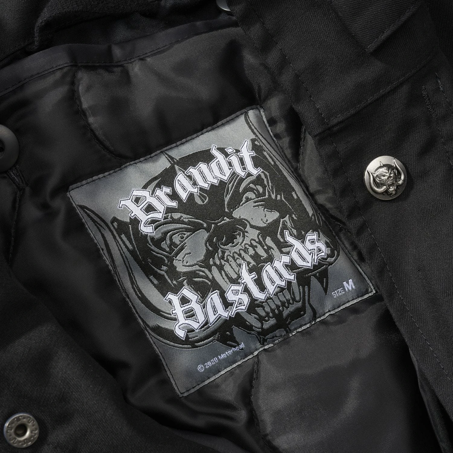 Brandit Motörhead M65 Jacket Black 5 Brandit Motörhead M65 Jacket Black - Image 3