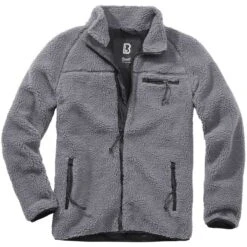 Brandit Teddyfleece Jacket Anthracite -Brandit || Mil-Tec || Condor Sales Brandit Teddyfleece Jacket Anthracite 3 1200x1200 3