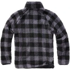 Brandit Teddyfleece Jacket Black/Grey 9 Brandit Teddyfleece Jacket Black/Grey -Brandit || Mil-Tec || Condor Sales Brandit Teddyfleece Jacket Black Grey 4 1200x1200 6