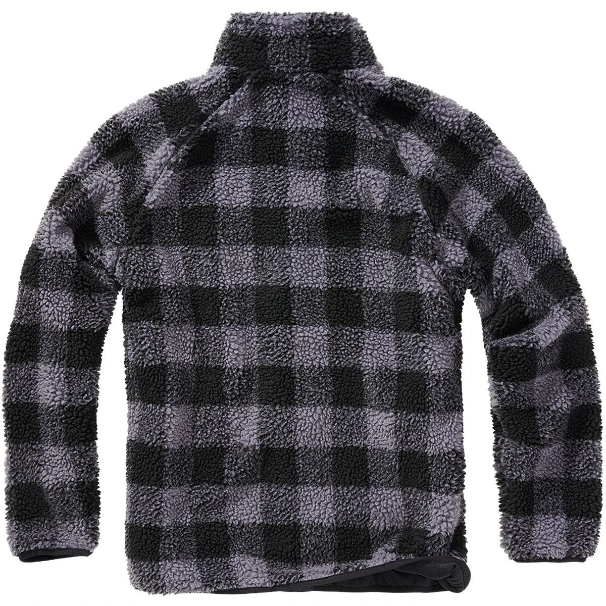 Brandit Teddyfleece Jacket Black/Grey 6 Brandit Teddyfleece Jacket Black/Grey - Image 4