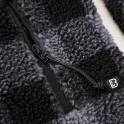 Brandit Teddyfleece Worker Jacket Black/Grey -Brandit || Mil-Tec || Condor Sales Brandit Teddyfleece Worker Jacket Black Grey 24 4 1200x1200 3