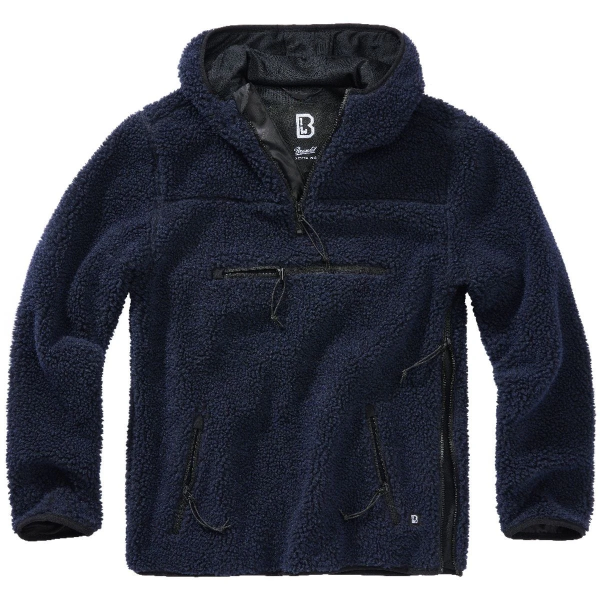 Brandit Teddyfleece Worker Pullover Navy 5 Brandit Teddyfleece Worker Pullover Navy - Image 3