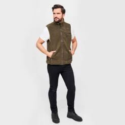 Brandit Teddyfleece Worker Vest Olive -Brandit || Mil-Tec || Condor Sales Brandit Teddyfleece Worker Vest Olive 2 1200x1200 2