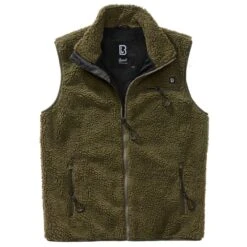 Brandit Teddyfleece Worker Vest Olive -Brandit || Mil-Tec || Condor Sales Brandit Teddyfleece Worker Vest Olive 3 1200x1200 2