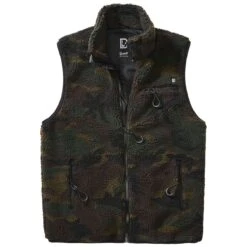 Brandit Teddyfleece Worker Vest Woodland -Brandit || Mil-Tec || Condor Sales Brandit Teddyfleece Worker Vest Woodland 3 1200x1200 2