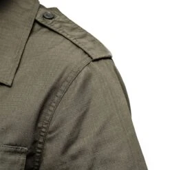Brandit US Shirt Ripstop Short Sleeve Olive 6 Brandit US Shirt Ripstop Short Sleeve Olive -Brandit || Mil-Tec || Condor Sales Brandit US Shirt Ripstop Short Sleeve Olive 2 2