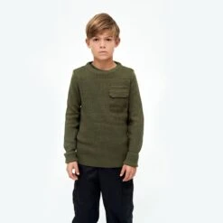 Brandit Kids BW Pullover Olive -Brandit || Mil-Tec || Condor Sales BranditKidsBWPulloverOlive 3 1200x1200