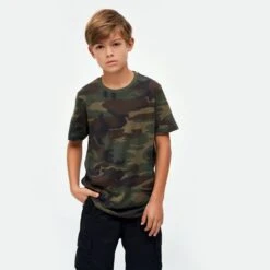 Brandit Kids T-Shirt Woodland -Brandit || Mil-Tec || Condor Sales BranditKidsT ShirtWoodland 2 1200x1200 1