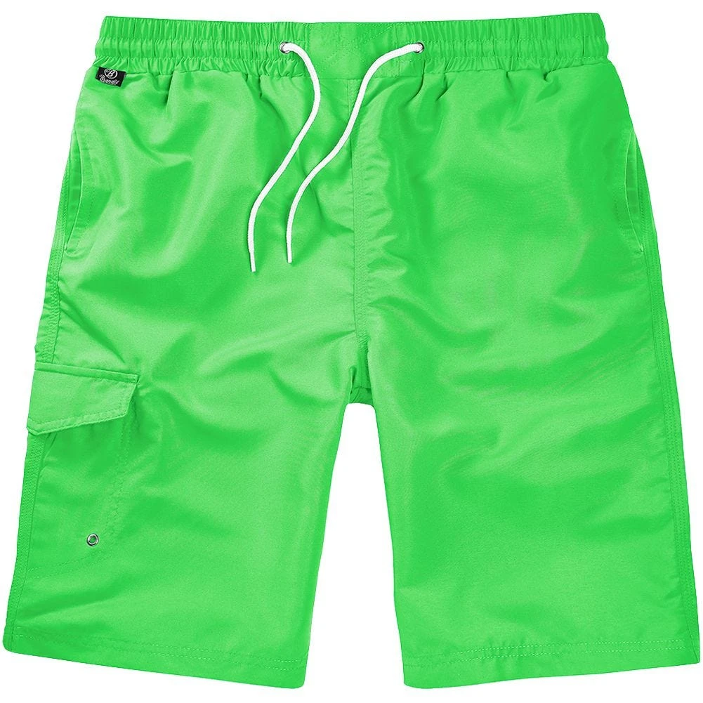 Brandit Swimshorts Lime 3 Brandit Swimshorts Lime