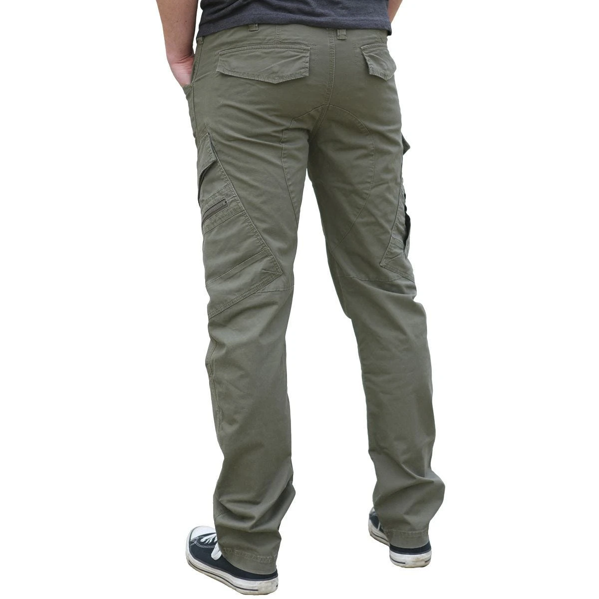 Brandit Adven Slim Fit Trousers Olive 6 Brandit Adven Slim Fit Trousers Olive - Image 4