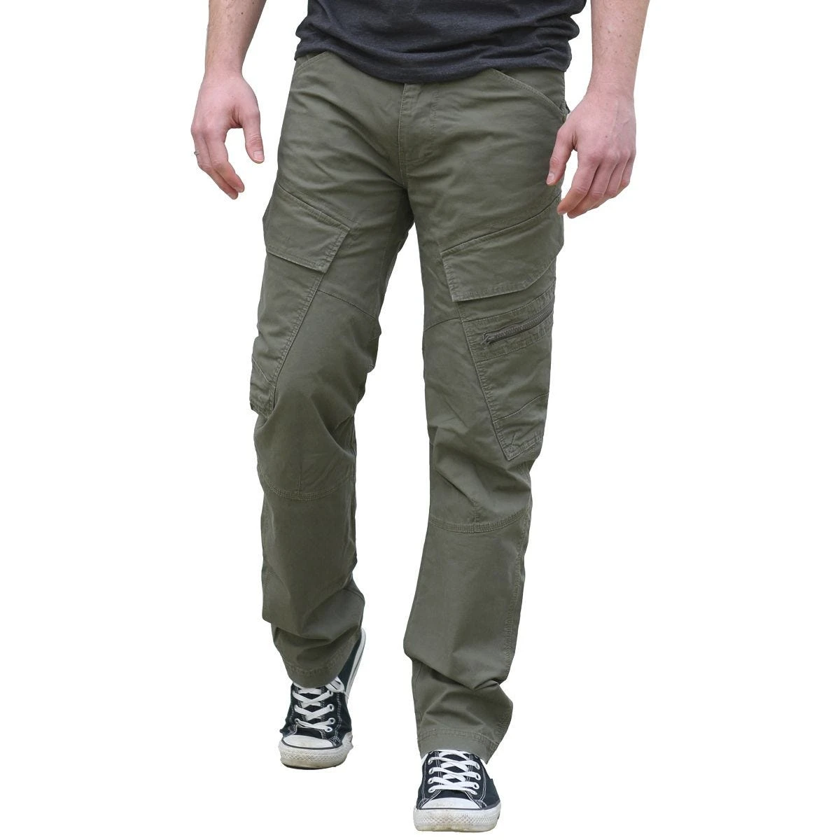 Brandit Adven Slim Fit Trousers Olive 5 Brandit Adven Slim Fit Trousers Olive - Image 3