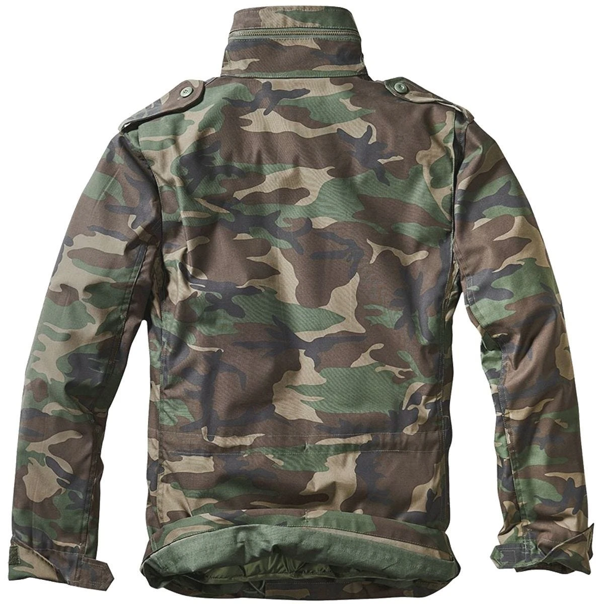 Brandit M-65 Classic Jacket Woodland 4 Brandit M-65 Classic Jacket Woodland - Image 2