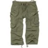 Brandit Industry Vintage 3/4 Shorts Olive -Brandit || Mil-Tec || Condor Sales Brandit industry shorts olive 1
