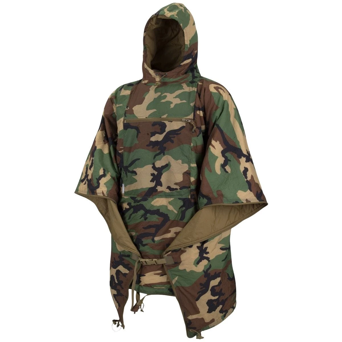 Helikon Swagman Roll Poncho Climashield Apex 67g US Woodland 3 Helikon Swagman Roll Poncho Climashield Apex 67g US Woodland