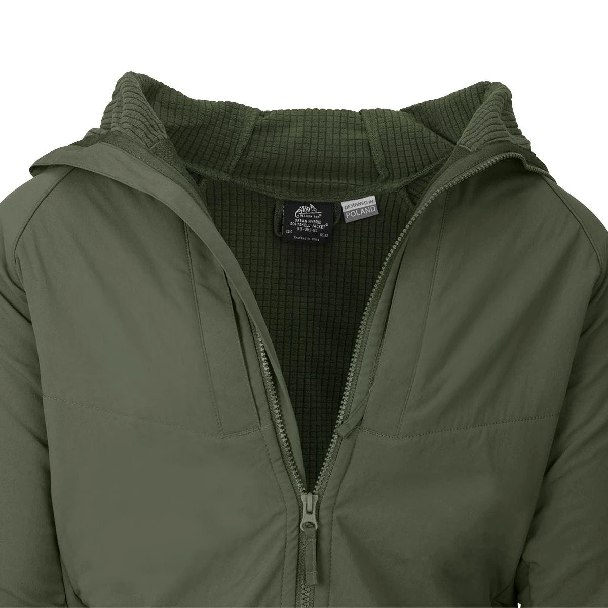 Helikon Urban Hybrid Softshell Jacket StormStretch Taiga Green 6 Helikon Urban Hybrid Softshell Jacket StormStretch Taiga Green - Image 4