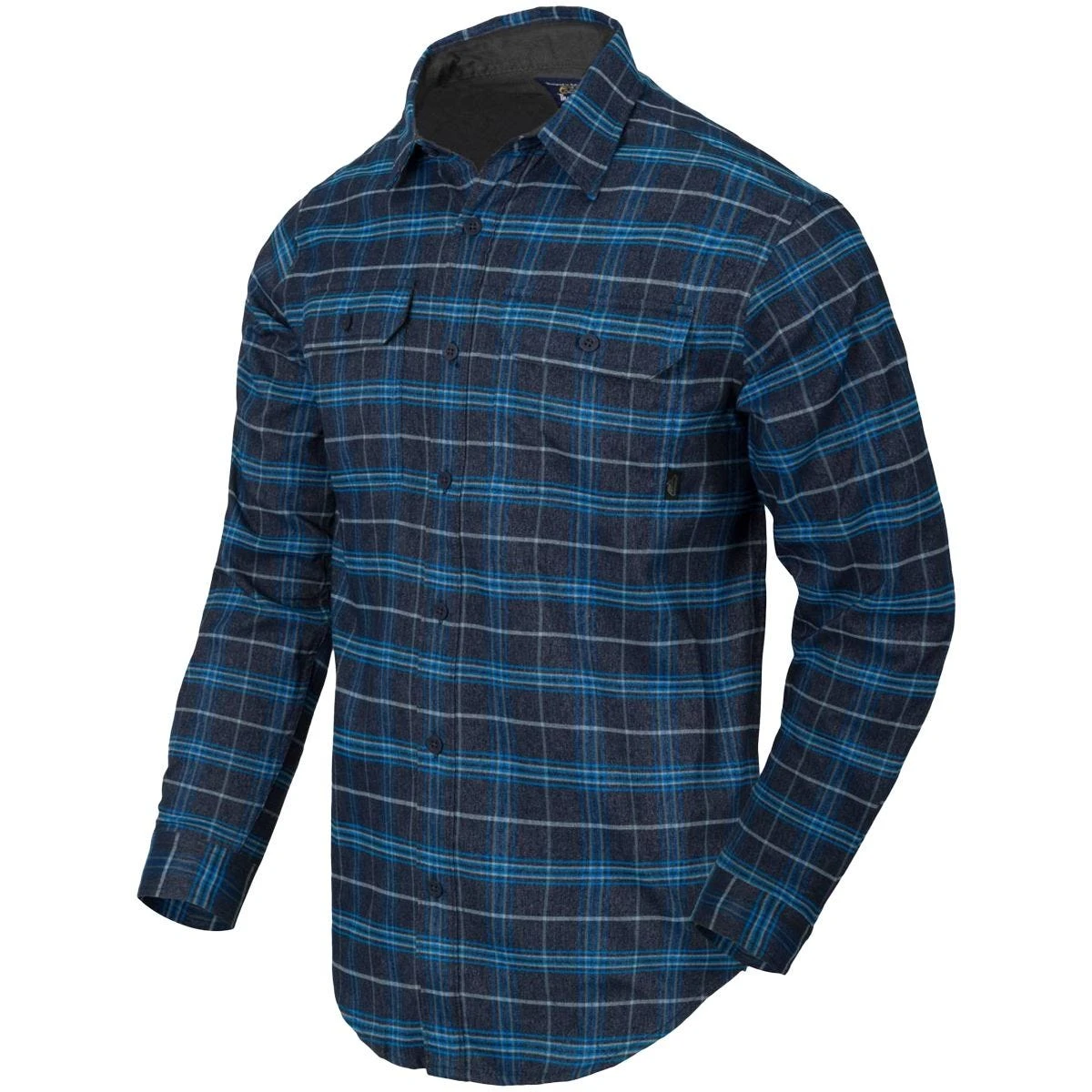 Helikon GreyMan Shirt Blue Stonework Plaid 3 Helikon GreyMan Shirt Blue Stonework Plaid