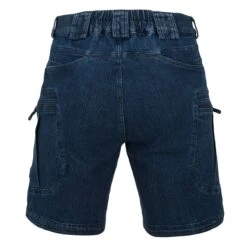 Helikon Urban Tactical Shorts 8.5" Denim Stretch Marine Blue -Brandit || Mil-Tec || Condor Sales HelikonUrbanTacticalShorts8.5DenimStretchMarineBlue 3
