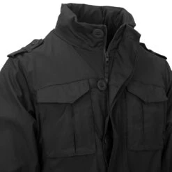 Helikon Covert M-65 Jacket Black -Brandit || Mil-Tec || Condor Sales Helikon Covert M65 Jacket Black 3 1200X1200 3