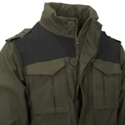 Helikon Covert M-65 Jacket Taiga Green / Black 9 Helikon Covert M-65 Jacket Taiga Green / Black -Brandit || Mil-Tec || Condor Sales Helikon Covert M65 Jacket Taiga Green Black 3 1200X1200