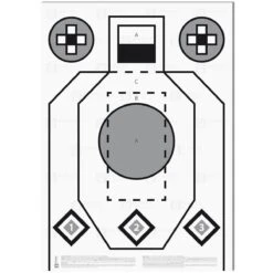 Helikon Rifle Target PXQT (100 Pack)
