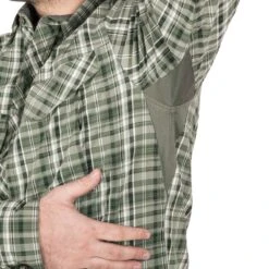Helikon Defender Mk2 City Shirt Pine Plaid -Brandit || Mil-Tec || Condor Sales Helikon Shirt City PinePlaid 04 1200x1200 3