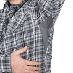 Helikon Defender Mk2 City Shirt Stone Plaid -Brandit || Mil-Tec || Condor Sales Helikon Shirt City StonePlaid 04 1200x1200