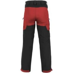 Helikon Hybrid Outback Pants DuraCanvas Crimson Sky / Black -Brandit || Mil-Tec || Condor Sales Helikon hybrid outback pants duracanvas crimsonred black 003