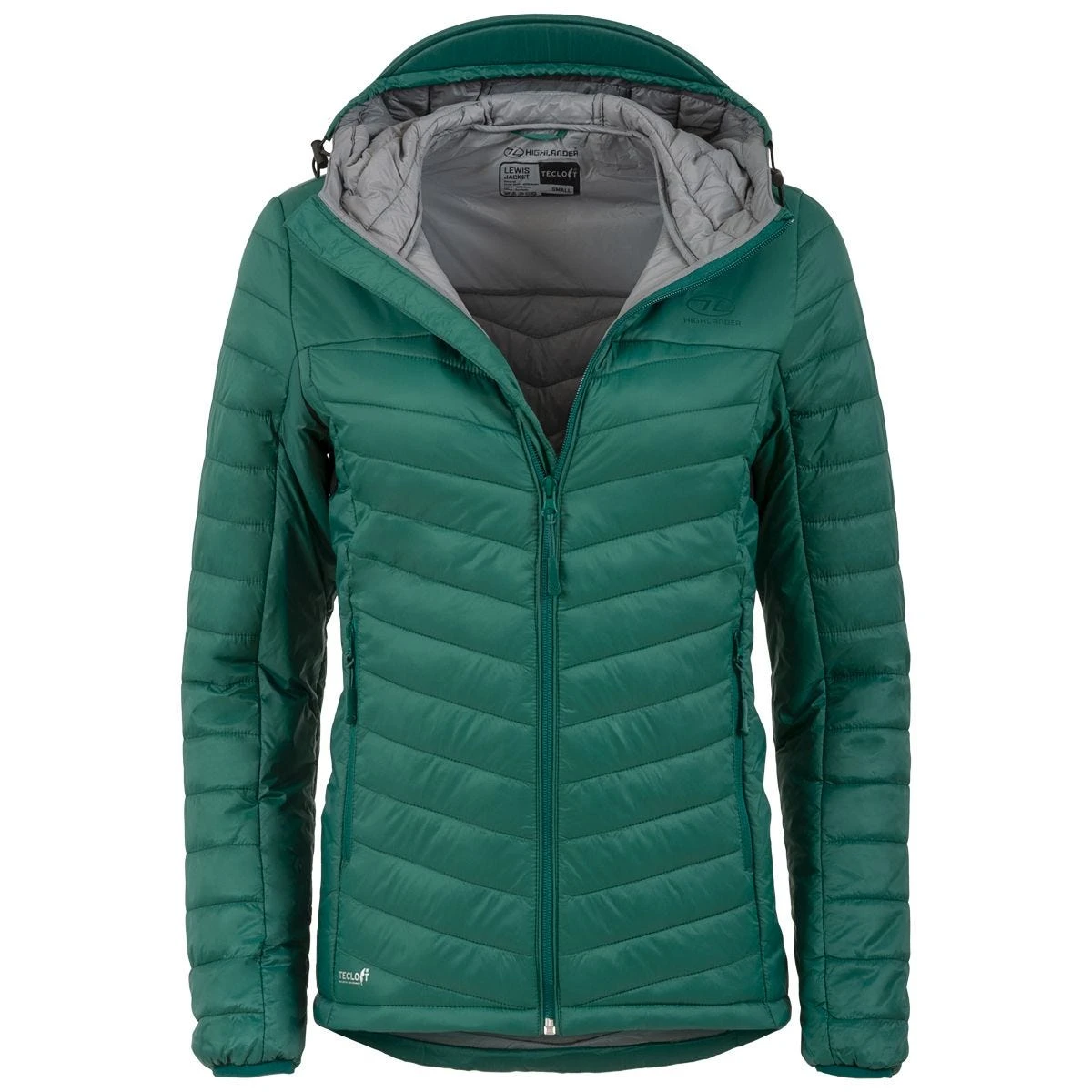 Highlander Womens Lewis Insulated Jacket Forest Green 3 Highlander Womens Lewis Insulated Jacket Forest Green