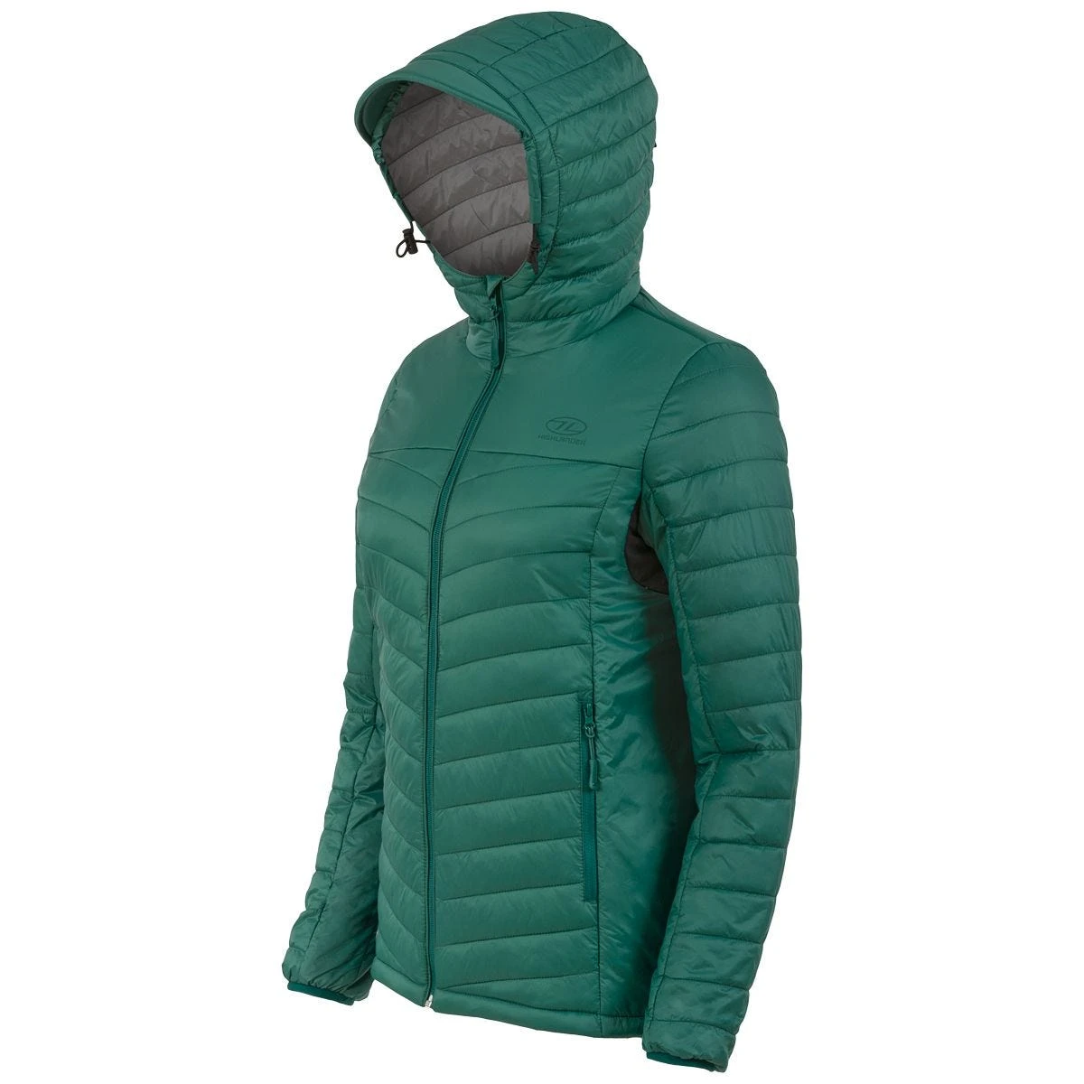 Highlander Womens Lewis Insulated Jacket Forest Green 5 Highlander Womens Lewis Insulated Jacket Forest Green - Image 3