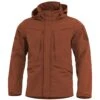 Pentagon Hurricane Shell Jacket Maroon Red