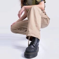 Mil-Tec Ladies Ranger Trousers Khaki -Brandit || Mil-Tec || Condor Sales KHAKI CARGO WOMEN 12 07 02 1