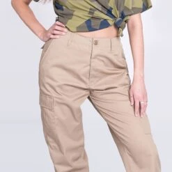 Mil-Tec Ladies Ranger Trousers Khaki -Brandit || Mil-Tec || Condor Sales KHAKI CARGO WOMEN 12 07 04 1