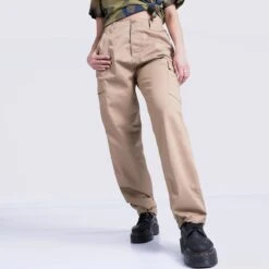 Mil-Tec Ladies Ranger Trousers Khaki -Brandit || Mil-Tec || Condor Sales KHAKI CARGO WOMEN 12 07 05 1