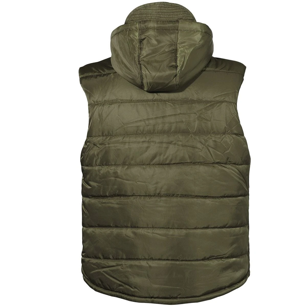 MFH Lined Vest With A Detachable Hood OD Green 4 MFH Lined Vest With A Detachable Hood OD Green - Image 2