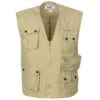 Fox Outdoor Microfibre Vest Khaki -Brandit || Mil-Tec || Condor Sales MFH 04253F Outdoor Vest Heavy Version Khaki 001 1