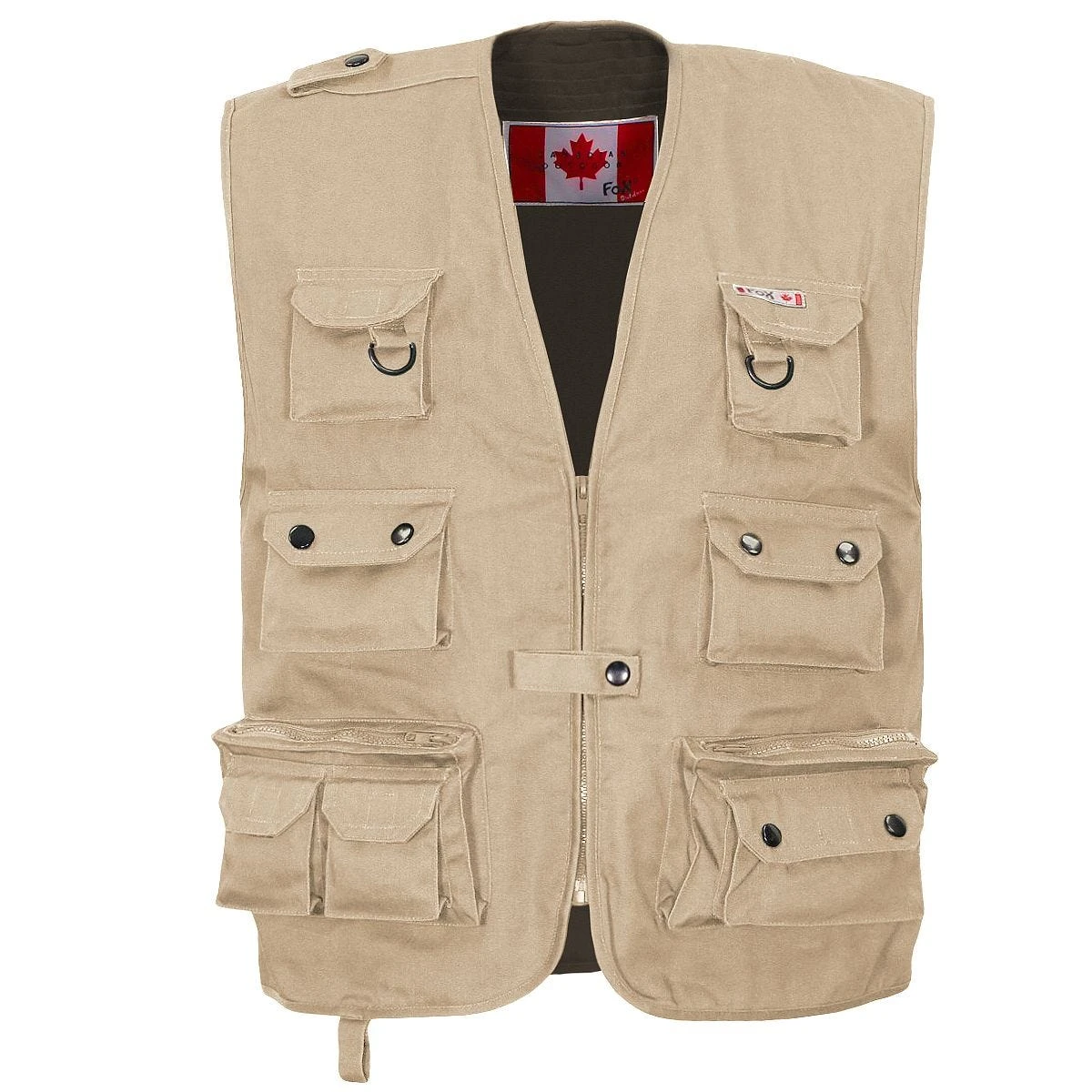 Fox Outdoor Heavy Vest Khaki 3 Fox Outdoor Heavy Vest Khaki