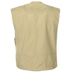 Fox Outdoor Microfibre Vest Khaki 6 Fox Outdoor Microfibre Vest Khaki -Brandit || Mil-Tec || Condor Sales MFH 04253F Outdoor Vest Heavy Version Khaki 002