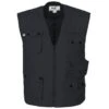 Fox Outdoor Microfibre Vest Black -Brandit || Mil-Tec || Condor Sales MFH 04303A Outdoor Vest Microfibre Black 001 1