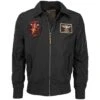 Mil-Tec Top Gun Flight Jacket Hornet Black