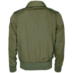 Mil-Tec Top Gun Flight Jacket Hornet Olive Drab -Brandit || Mil-Tec || Condor Sales Mil Tec Top Gun Flight Jacket Hornet Olive Drab 2 1200x1200