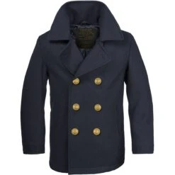 Mil-Tec German Marine Colani Pea Coat Navy