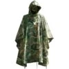 Mil-Tec Waterproof Poncho Ripstop Woodland -Brandit || Mil-Tec || Condor Sales Mil TecPonchoRipstopWoodland1a 1