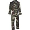 Mil-Tec US Flight Coverall With Patches Woodland -Brandit || Mil-Tec || Condor Sales Mil Tec US Flight Coverall with Patches Woodland 01 2